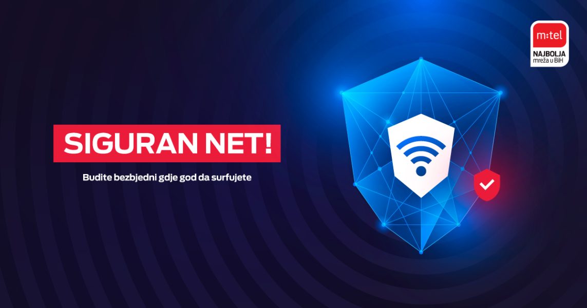 M:tel Siguran NET – zaštita na mobilnom i kućnom internetu